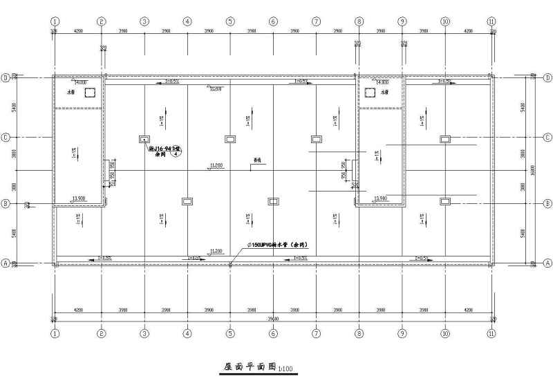 某公司多层综合<a href=https://www.yitu.cn/su/8159.html target=_blank class=infotextkey>楼</a>建筑施工图