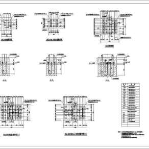 某地区马自达4S汽车专卖店钢结构cad设计施工图