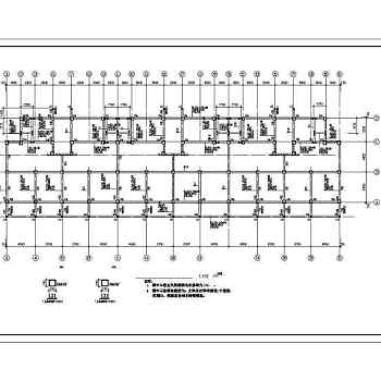 某地5层底框结构住宅楼结构施工图