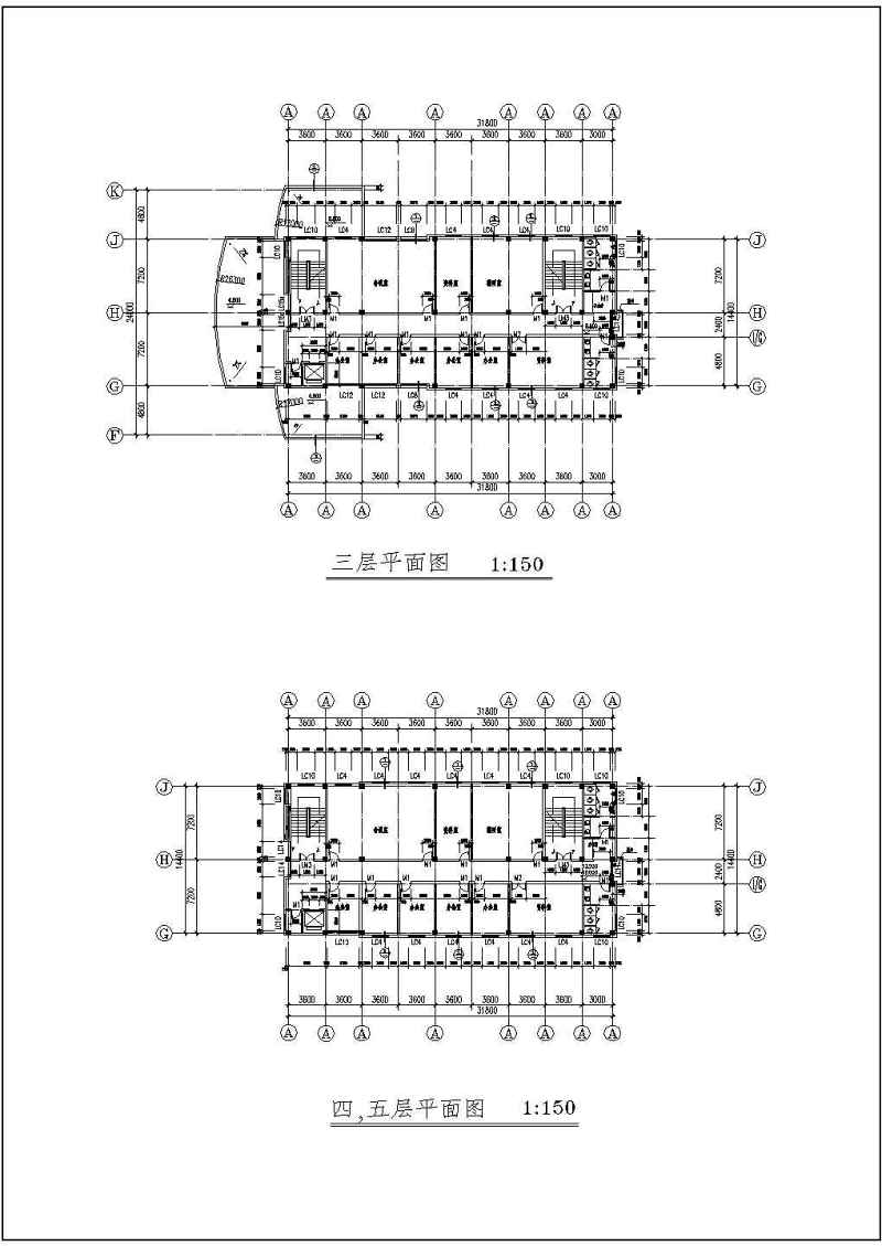 某<a href=https://www.yitu.cn/su/7872.html target=_blank class=infotextkey>地</a>多层综合教学<a href=https://www.yitu.cn/su/8159.html target=_blank class=infotextkey>楼</a>建筑<a href=https://www.yitu.cn/su/7590.html target=_blank class=infotextkey>设计</a>施工图