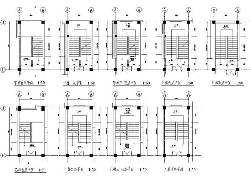 某<a href=https://www.yitu.cn/su/7872.html target=_blank class=infotextkey>地</a>多层综合教学<a href=https://www.yitu.cn/su/8159.html target=_blank class=infotextkey>楼</a>建筑<a href=https://www.yitu.cn/su/7590.html target=_blank class=infotextkey>设计</a>施工图