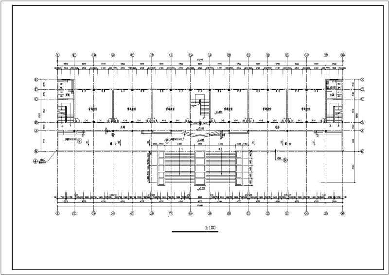 教学<a href=https://www.yitu.cn/su/8159.html target=_blank class=infotextkey>楼</a>建筑施工图