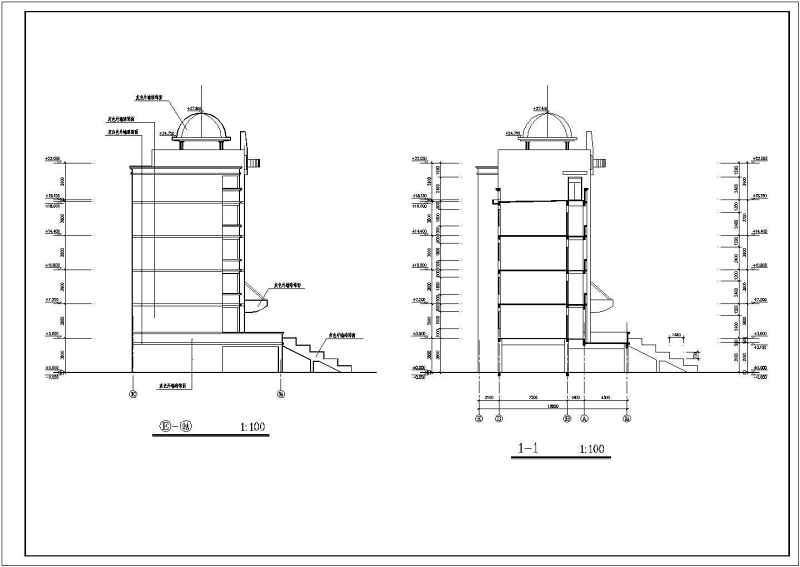 教学<a href=https://www.yitu.cn/su/8159.html target=_blank class=infotextkey>楼</a>建筑施工图