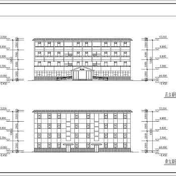 农村中学教学楼扩建工程全套建筑施工图