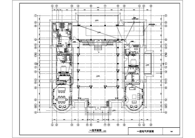 别墅室内弱电cad详细施工<a href=https://www.yitu.cn/su/7590.html target=_blank class=infotextkey>设计</a>图