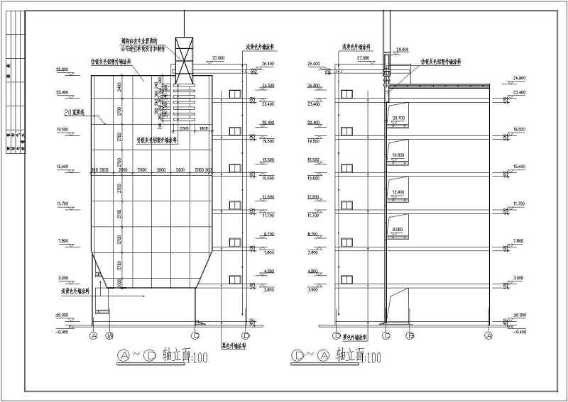 某中学六层综合教学<a href=https://www.yitu.cn/su/8159.html target=_blank class=infotextkey>楼</a>建筑集结构<a href=https://www.yitu.cn/su/7590.html target=_blank class=infotextkey>设计</a>施工图