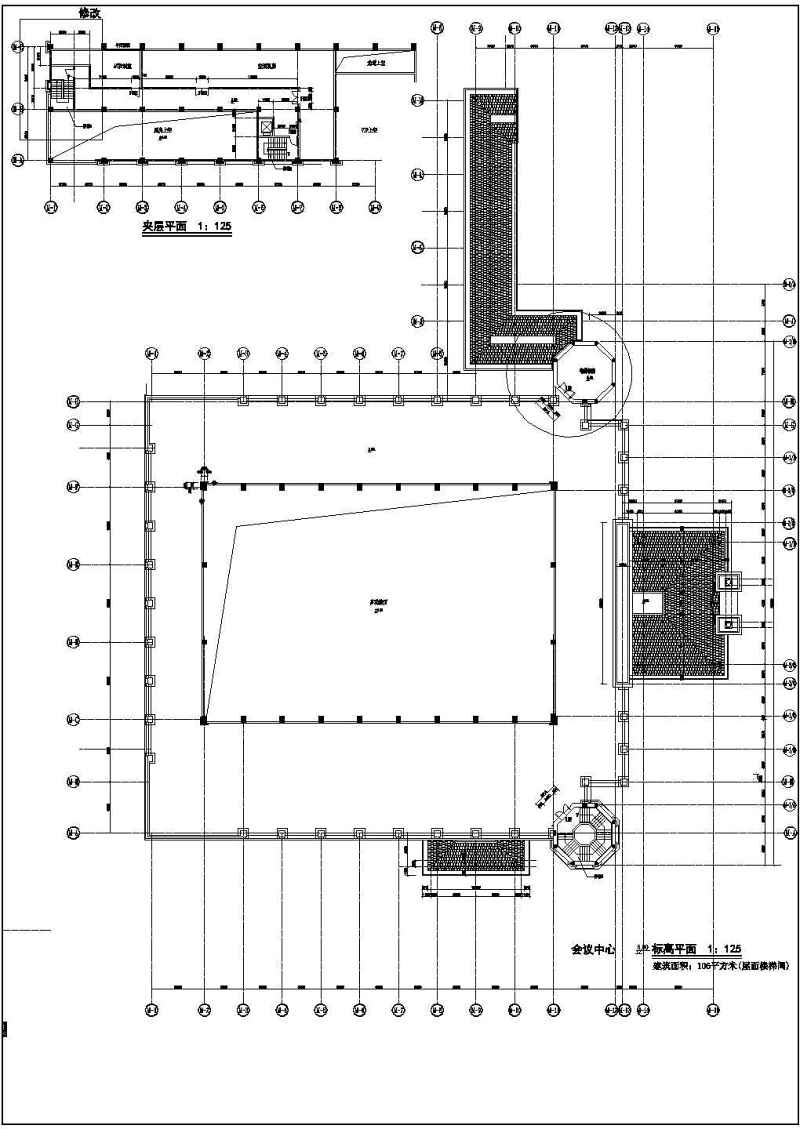 某<a href=https://www.yitu.cn/su/7872.html target=_blank class=infotextkey>地</a>一层<a href=https://www.yitu.cn/su/7637.html target=_blank class=infotextkey>框架</a>结构会所建筑<a href=https://www.yitu.cn/su/7590.html target=_blank class=infotextkey>设计</a>施工<a href=https://www.yitu.cn/su/7937.html target=_blank class=infotextkey>图纸</a>