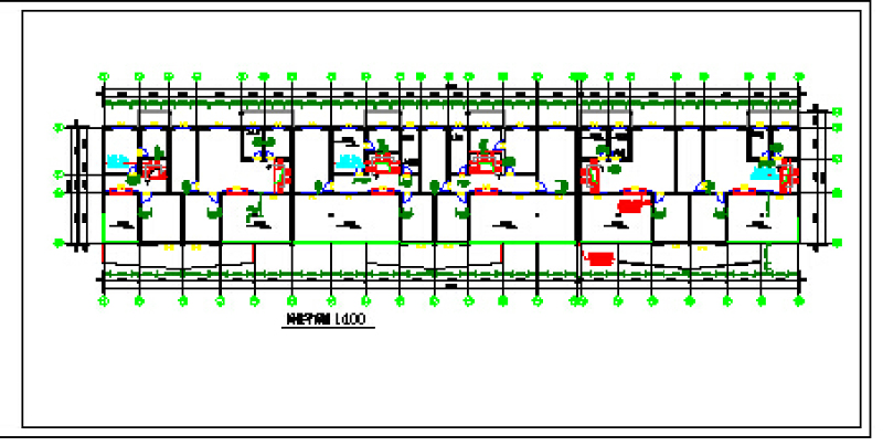 某<a href=https://www.yitu.cn/su/7987.html target=_blank class=infotextkey>小区</a>5层砖混结构住宅<a href=https://www.yitu.cn/su/8159.html target=_blank class=infotextkey>楼</a>建筑方案图