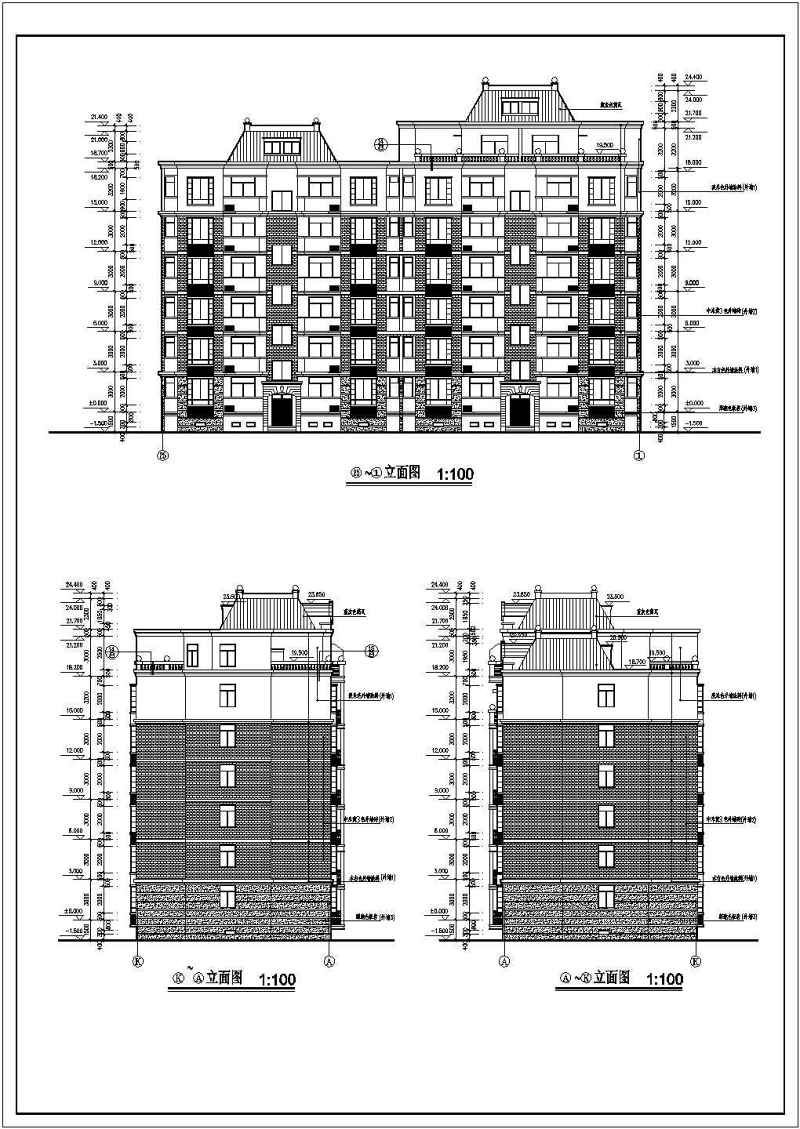 某<a href=https://www.yitu.cn/su/7872.html target=_blank class=infotextkey>地</a>六层砖混结构住宅<a href=https://www.yitu.cn/su/8159.html target=_blank class=infotextkey>楼</a>建筑<a href=https://www.yitu.cn/su/7590.html target=_blank class=infotextkey>设计</a>施工图（含建筑在线LOGO）