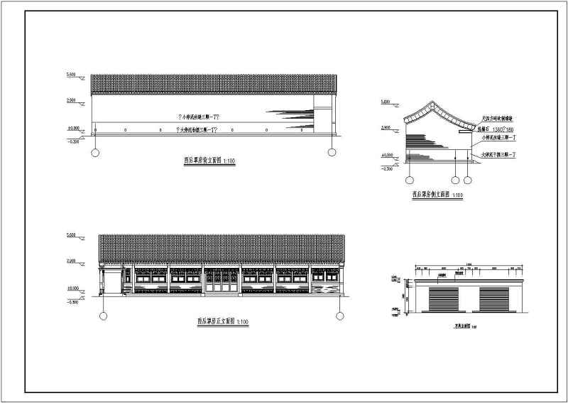 烟台金潮会所各单体建筑<a href=https://www.yitu.cn/su/7590.html target=_blank class=infotextkey>设计</a>施工图