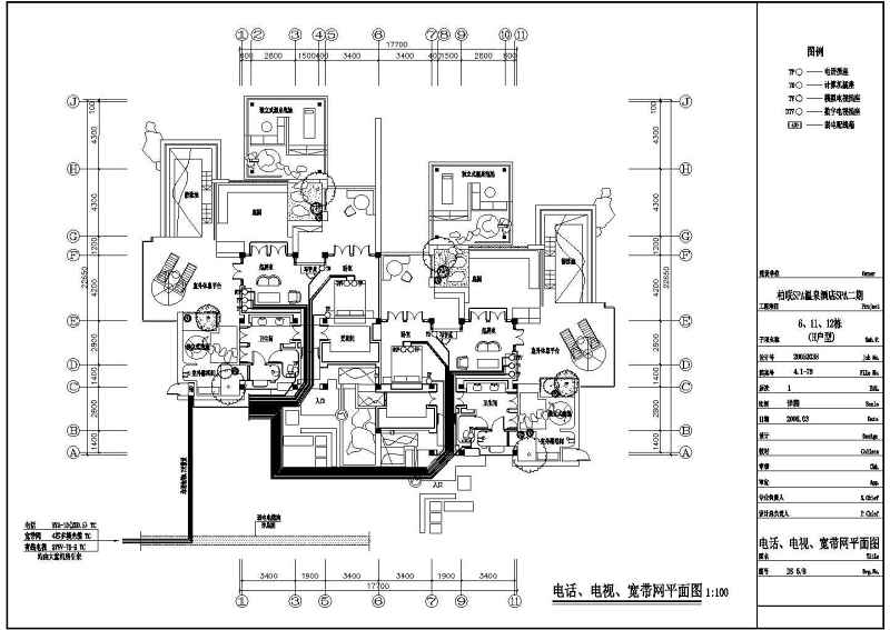 某单层<a href=https://www.yitu.cn/sketchup/SPA/index.html target=_blank class=infotextkey>SPA</a>温泉会所电气<a href=https://www.yitu.cn/su/7590.html target=_blank class=infotextkey>设计</a>施工图