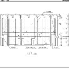 盐城市三层框架结构住宅小区会所建筑设计施工图