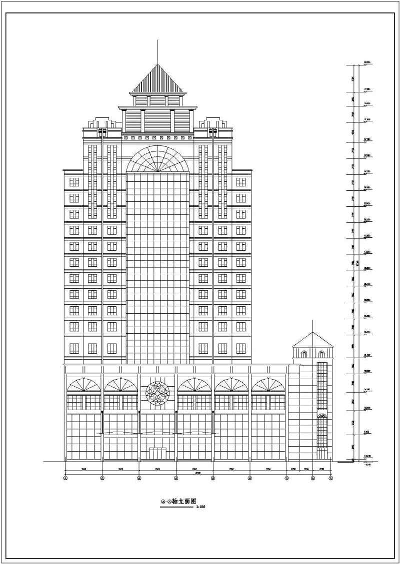 某<a href=https://www.yitu.cn/su/7872.html target=_blank class=infotextkey>地</a>18层<a href=https://www.yitu.cn/su/7637.html target=_blank class=infotextkey>框架</a>剪力墙结构<a href=https://www.yitu.cn/sketchup/jiudianjianzhu/index.html target=_blank class=infotextkey><a href=https://www.yitu.cn/su/7829.html target=_blank class=infotextkey>酒店</a>建筑</a>施工图