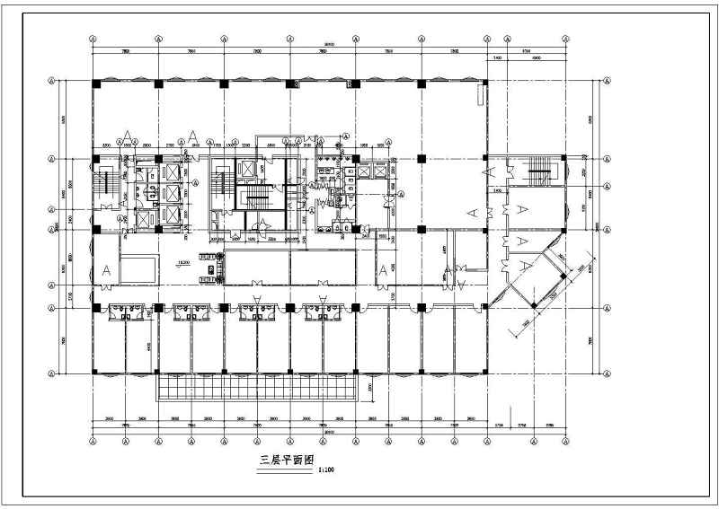 某<a href=https://www.yitu.cn/su/7872.html target=_blank class=infotextkey>地</a>18层<a href=https://www.yitu.cn/su/7637.html target=_blank class=infotextkey>框架</a>剪力墙结构<a href=https://www.yitu.cn/sketchup/jiudianjianzhu/index.html target=_blank class=infotextkey><a href=https://www.yitu.cn/su/7829.html target=_blank class=infotextkey>酒店</a>建筑</a>施工图