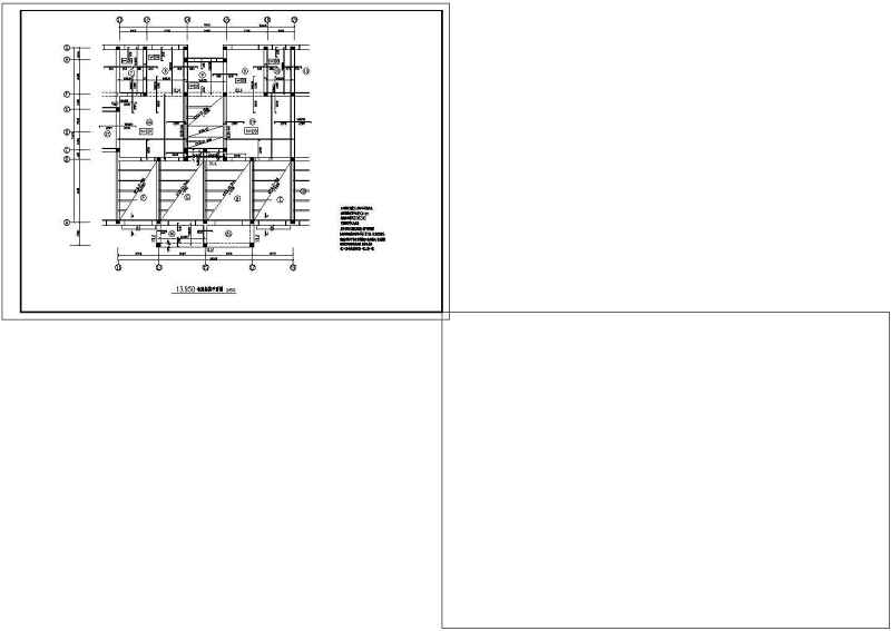 某<a href=https://www.yitu.cn/su/7872.html target=_blank class=infotextkey>地</a>五层砖混结构住宅<a href=https://www.yitu.cn/su/8159.html target=_blank class=infotextkey>楼</a>结构施工图