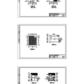 农村经典二层别墅户型设计图