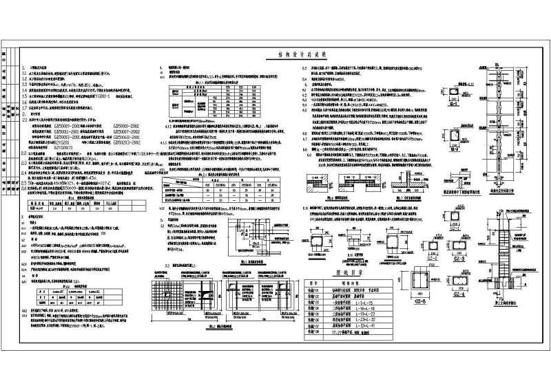 某<a href=https://www.yitu.cn/su/7872.html target=_blank class=infotextkey>地</a>五层砖混结构住宅<a href=https://www.yitu.cn/su/8159.html target=_blank class=infotextkey>楼</a>结构施工图