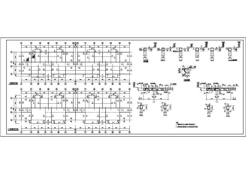 某<a href=https://www.yitu.cn/su/7872.html target=_blank class=infotextkey>地</a>六层砖混结构住宅<a href=https://www.yitu.cn/su/8159.html target=_blank class=infotextkey>楼</a>结构施工图