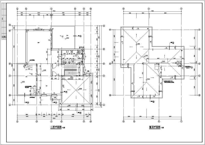 某新农村3层独栋别墅建筑<a href=https://www.yitu.cn/su/7590.html target=_blank class=infotextkey>设计</a>方案图