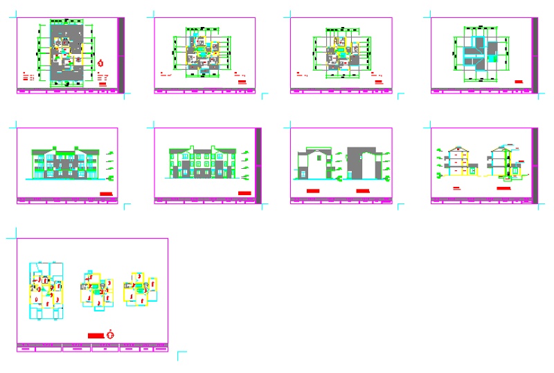 2017新整理的100多套农村自建房<a href=https://www.yitu.cn/su/8193.html target=_blank class=infotextkey>小别墅</a><a href=https://www.yitu.cn/su/7590.html target=_blank class=infotextkey>设计</a>CAD图