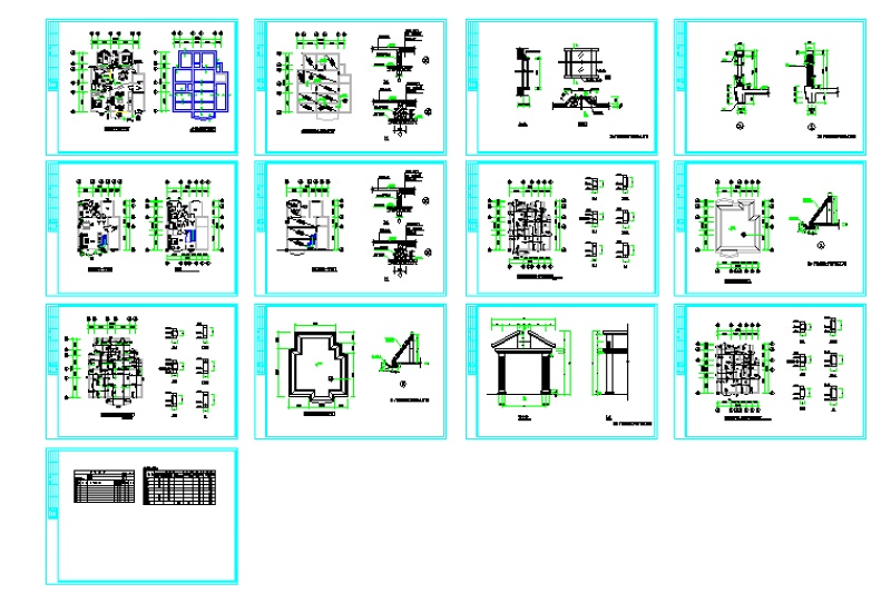 2017新整理的100多套农村自建房<a href=https://www.yitu.cn/su/8193.html target=_blank class=infotextkey>小别墅</a><a href=https://www.yitu.cn/su/7590.html target=_blank class=infotextkey>设计</a>CAD图