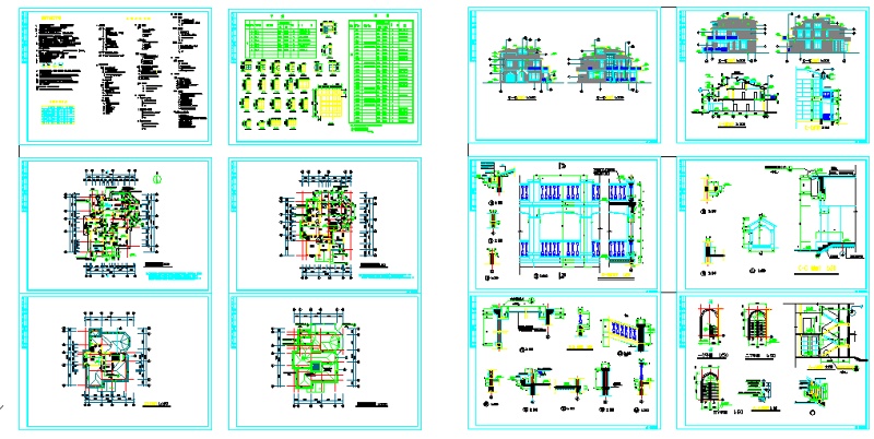 2017新整理的100多套农村自建房<a href=https://www.yitu.cn/su/8193.html target=_blank class=infotextkey>小别墅</a><a href=https://www.yitu.cn/su/7590.html target=_blank class=infotextkey>设计</a>CAD图