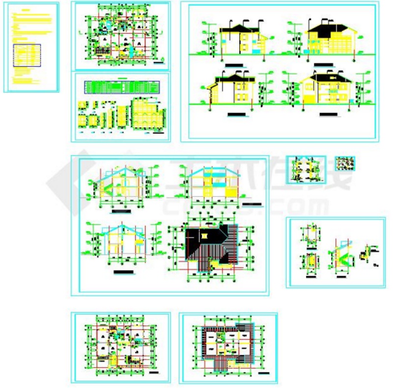 很全面的300多套新农村自建房住宅<a href=https://www.yitu.cn/su/8193.html target=_blank class=infotextkey>小别墅</a><a href=https://www.yitu.cn/su/7590.html target=_blank class=infotextkey>设计</a>CAD<a href=https://www.yitu.cn/su/8082.html target=_blank class=infotextkey>资料</a>合集