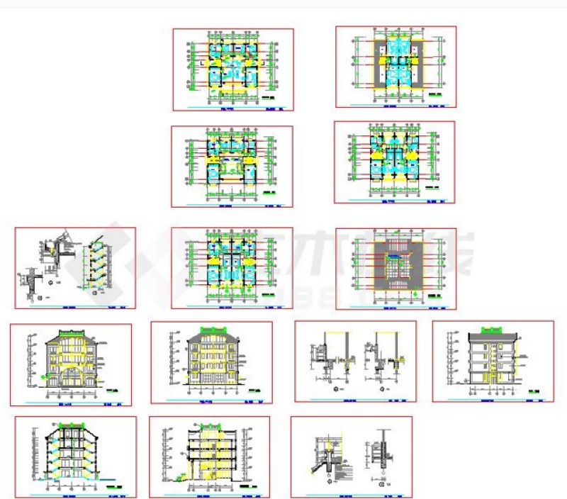 很全面的300多套新农村自建房住宅<a href=https://www.yitu.cn/su/8193.html target=_blank class=infotextkey>小别墅</a><a href=https://www.yitu.cn/su/7590.html target=_blank class=infotextkey>设计</a>CAD<a href=https://www.yitu.cn/su/8082.html target=_blank class=infotextkey>资料</a>合集