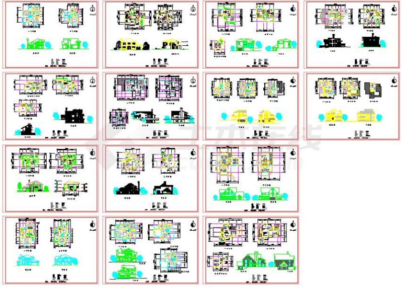 很全面的300多套新农村自建房住宅<a href=https://www.yitu.cn/su/8193.html target=_blank class=infotextkey>小别墅</a><a href=https://www.yitu.cn/su/7590.html target=_blank class=infotextkey>设计</a>CAD<a href=https://www.yitu.cn/su/8082.html target=_blank class=infotextkey>资料</a>合集