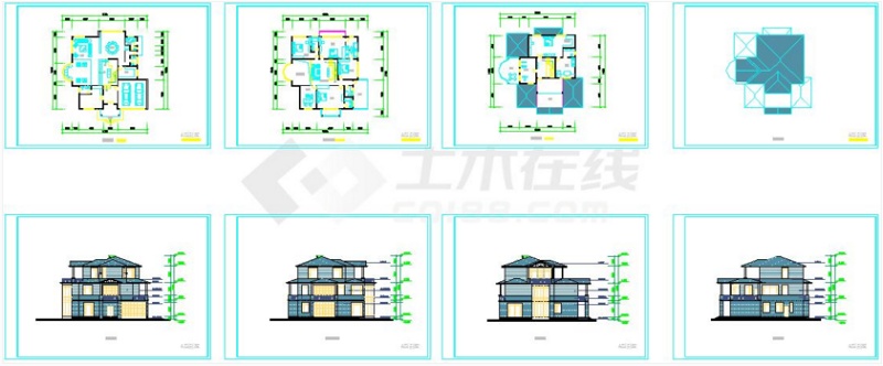 很全面的300多套新农村自建房住宅<a href=https://www.yitu.cn/su/8193.html target=_blank class=infotextkey>小别墅</a><a href=https://www.yitu.cn/su/7590.html target=_blank class=infotextkey>设计</a>CAD<a href=https://www.yitu.cn/su/8082.html target=_blank class=infotextkey>资料</a>合集