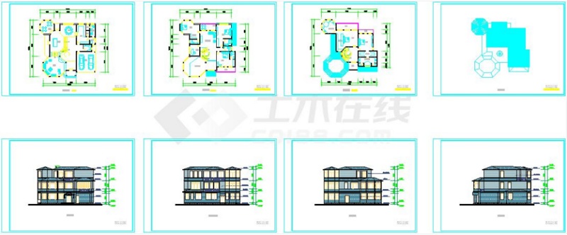 很全面的300多套新农村自建房住宅<a href=https://www.yitu.cn/su/8193.html target=_blank class=infotextkey>小别墅</a><a href=https://www.yitu.cn/su/7590.html target=_blank class=infotextkey>设计</a>CAD<a href=https://www.yitu.cn/su/8082.html target=_blank class=infotextkey>资料</a>合集