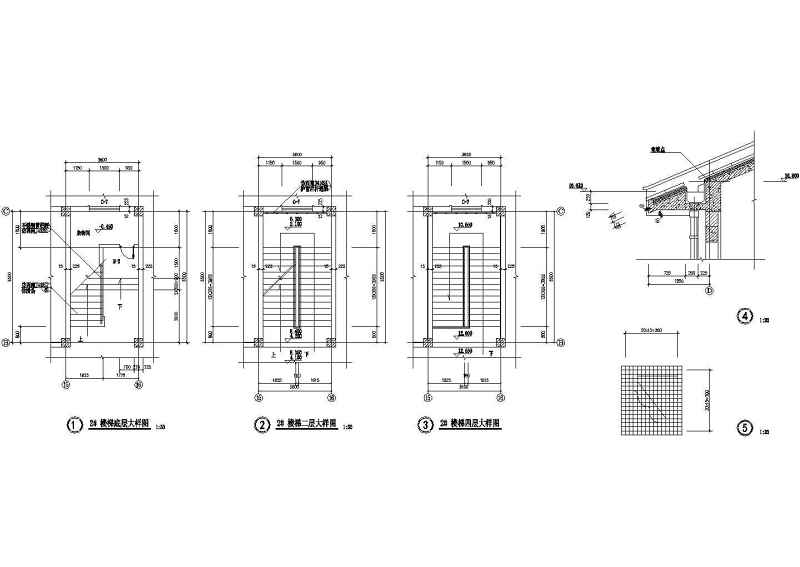 多层教学<a href=https://www.yitu.cn/su/8159.html target=_blank class=infotextkey>楼</a>建筑<a href=https://www.yitu.cn/su/7590.html target=_blank class=infotextkey>设计</a>施工图全套