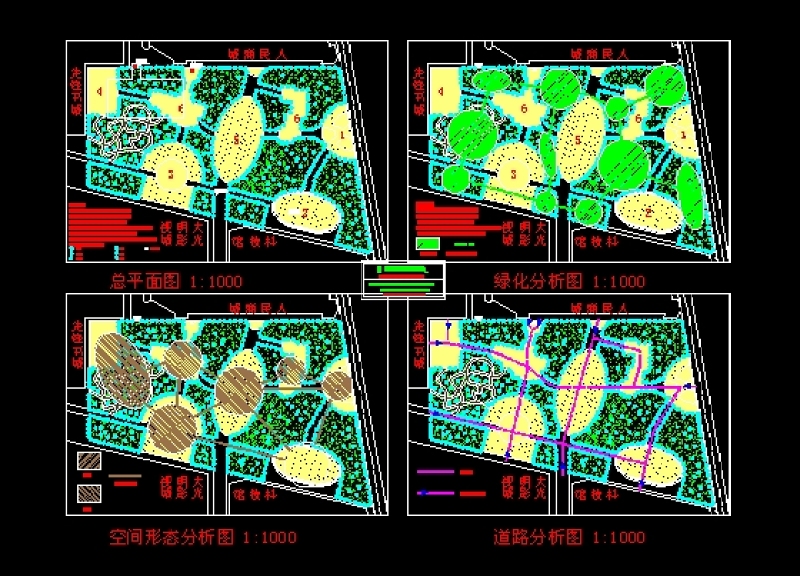 文化<a href=https://www.yitu.cn/sketchup/guangchangjingguan/index.html target=_blank class=infotextkey>广场景观</a>规划图