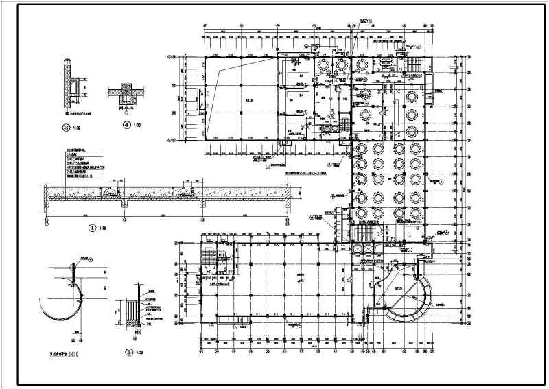 综合<a href=https://www.yitu.cn/su/8159.html target=_blank class=infotextkey>楼</a>建筑施工图