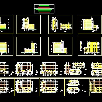 某大学综合楼建筑施工图