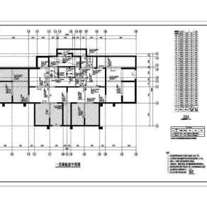 33层剪力墙结构商住楼施工图（带地下一层及计算书）