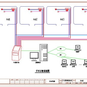 [浙江]综合性甲级医院全套弱电智能施工图纸（弱电全面）3D模型