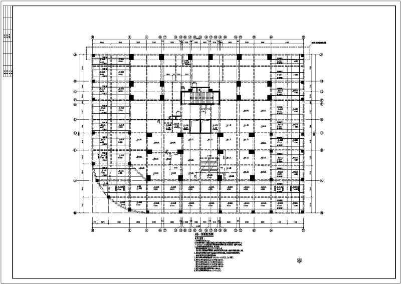 某30层高层综合<a href=https://www.yitu.cn/su/8159.html target=_blank class=infotextkey>楼</a>结构<a href=https://www.yitu.cn/su/7590.html target=_blank class=infotextkey>设计</a>施工图