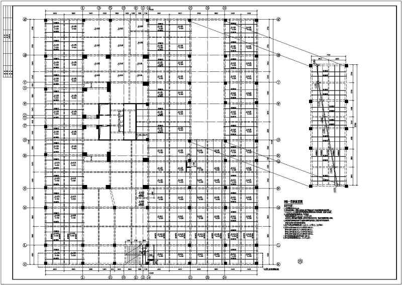 某30层高层综合<a href=https://www.yitu.cn/su/8159.html target=_blank class=infotextkey>楼</a>结构<a href=https://www.yitu.cn/su/7590.html target=_blank class=infotextkey>设计</a>施工图