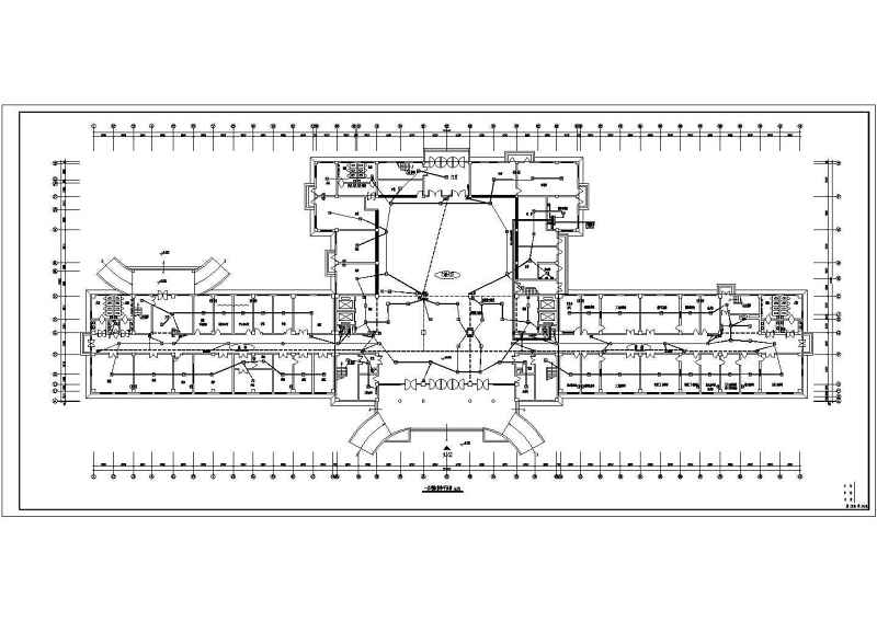 某<a href=https://www.yitu.cn/sketchup/yiyuan/index.html target=_blank class=infotextkey><a href=https://www.yitu.cn/su/7276.html target=_blank class=infotextkey>医院</a></a>7层门诊<a href=https://www.yitu.cn/su/8159.html target=_blank class=infotextkey>楼</a>电气<a href=https://www.yitu.cn/su/7590.html target=_blank class=infotextkey>设计</a>施工<a href=https://www.yitu.cn/su/7937.html target=_blank class=infotextkey>图纸</a>