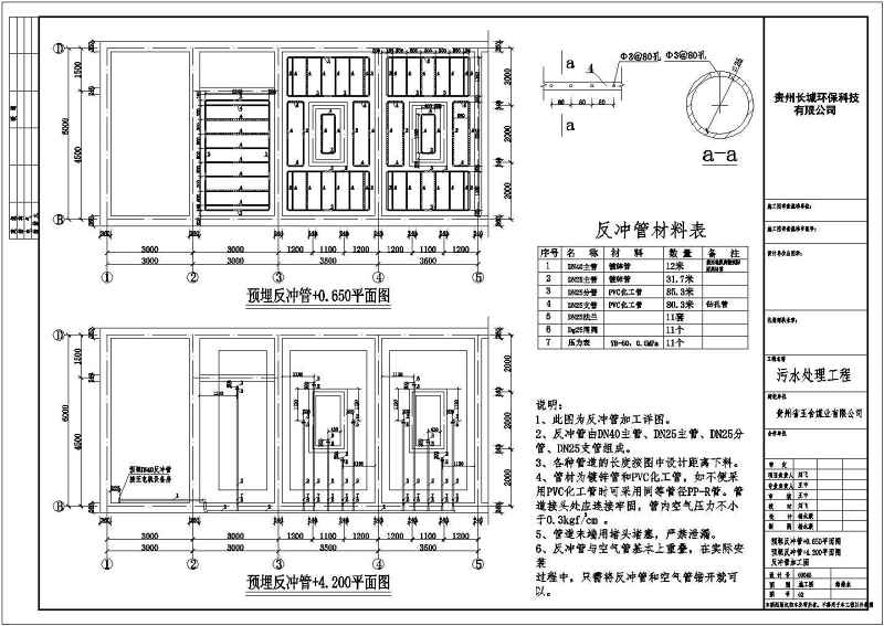 某企业生500吨/日活污<a href=https://www.yitu.cn/su/5628.html target=_blank class=infotextkey>水</a>处理工程<a href=https://www.yitu.cn/su/6997.html target=_blank class=infotextkey>工艺</a>建筑结构<a href=https://www.yitu.cn/su/7590.html target=_blank class=infotextkey>设计</a>施工图