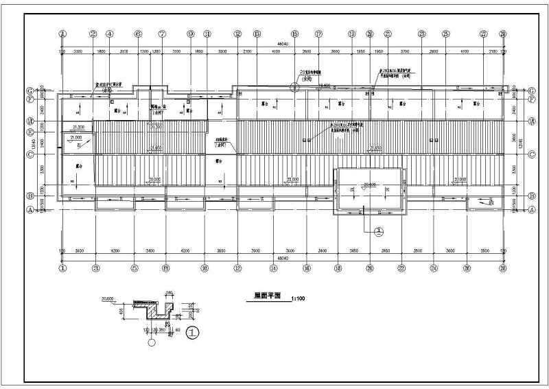 某六层砖混结构住宅<a href=https://www.yitu.cn/su/8159.html target=_blank class=infotextkey>楼</a>建筑<a href=https://www.yitu.cn/su/7590.html target=_blank class=infotextkey>设计</a>cad全套施工图