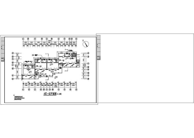 仿古商业古建筑cad施工图