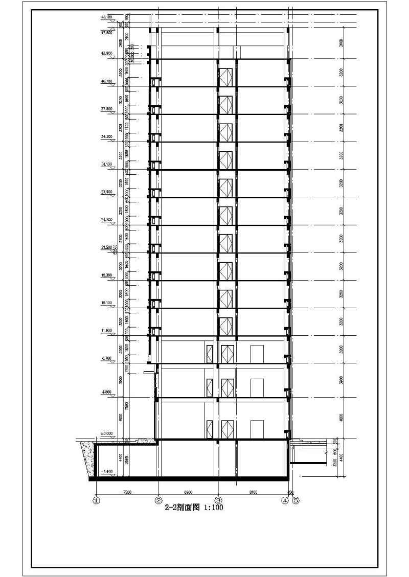 某高层<a href=https://www.yitu.cn/su/8081.html target=_blank class=infotextkey>办公<a href=https://www.yitu.cn/su/8159.html target=_blank class=infotextkey>楼</a></a>全套cad施工图