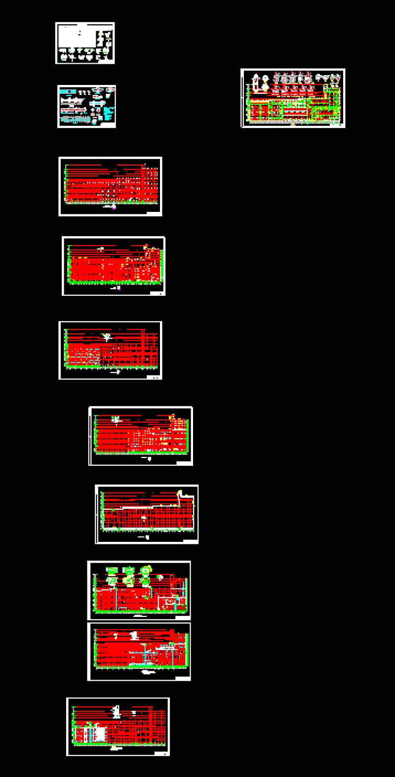 12000平方的<a href=https://www.yitu.cn/su/7637.html target=_blank class=infotextkey>框架</a>结构的工业厂房建筑结构全套