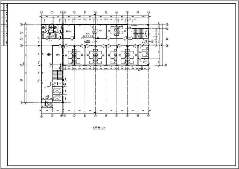 某<a href=https://www.yitu.cn/sketchup/yiyuan/index.html target=_blank class=infotextkey><a href=https://www.yitu.cn/su/7276.html target=_blank class=infotextkey>医院</a></a>建筑cad施工施图