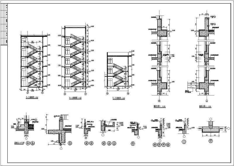 某<a href=https://www.yitu.cn/sketchup/yiyuan/index.html target=_blank class=infotextkey><a href=https://www.yitu.cn/su/7276.html target=_blank class=infotextkey>医院</a></a>建筑cad施工施图