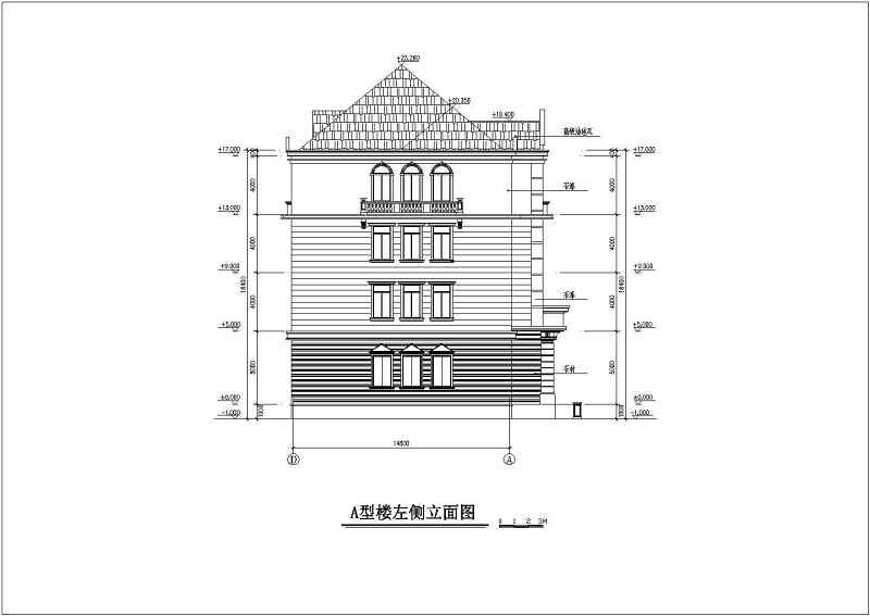 某欧式<a href=https://www.yitu.cn/su/8081.html target=_blank class=infotextkey>办公<a href=https://www.yitu.cn/su/8159.html target=_blank class=infotextkey>楼</a></a>建筑全套cad施工图