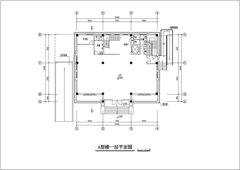 某欧式<a href=https://www.yitu.cn/su/8081.html target=_blank class=infotextkey>办公<a href=https://www.yitu.cn/su/8159.html target=_blank class=infotextkey>楼</a></a>建筑全套cad施工图