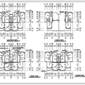 多层住宅全套设计施工图